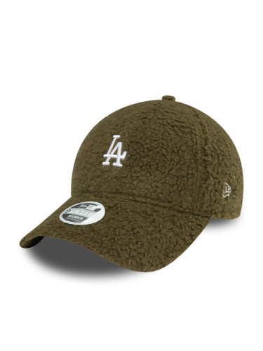 New Era Шапка с козирка Borg LA Dodgers 9FORTY 60580744 Зелен