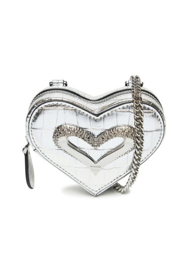 PINKO Портмоне Heart Pills Holder . AI 24-25 PCPL 103835 A1W5 Сребрист