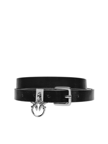 PINKO Дамски колан Ballestas H1.5 Belt 20242 PLT01 104023.A26M Черен