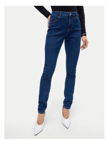 Vero Moda Дънки Elly 10310613 Тъмносин Skinny Fit