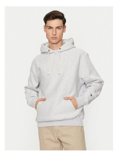 Champion Суитшърт 220705 Сив Relaxed Fit