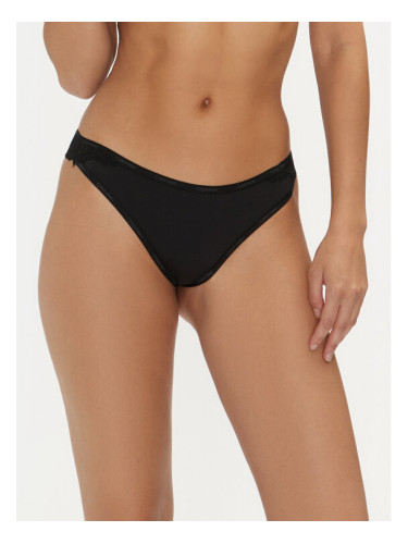 Calvin Klein Underwear Дамски бикини тип бразилиана 000QF7829E Черен