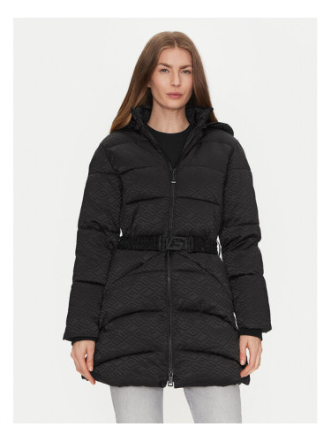 Guess Зимно палто Seline W4BL58 WGL72 Черен Regular Fit