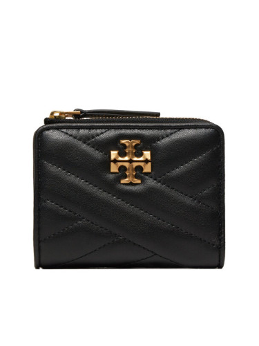 Tory Burch Малък дамски портфейл Kira 153121 Черен