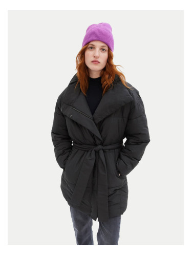 Gap Пухено яке 451444 Черен Oversize