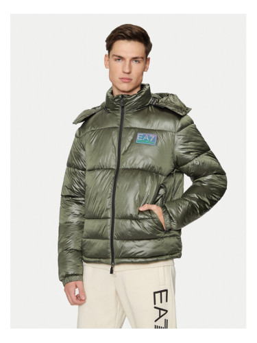 EA7 Emporio Armani Зимно яке 6DPB71 PN2MZ 1846 Зелен Regular Fit