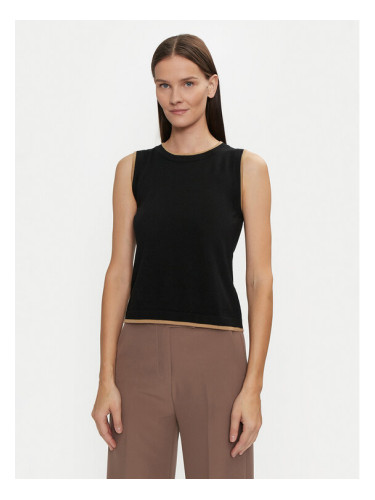 Luisa Spagnoli Блуза Macinapepe 58514 Черен Regular Fit