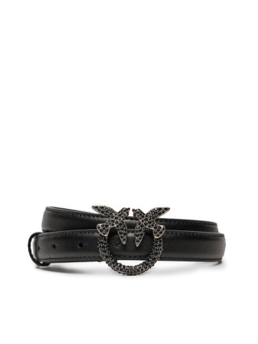 PINKO Дамски колан Love Berry H2 Belt AI 24-25 PLT01 100143 A2A9 Черен