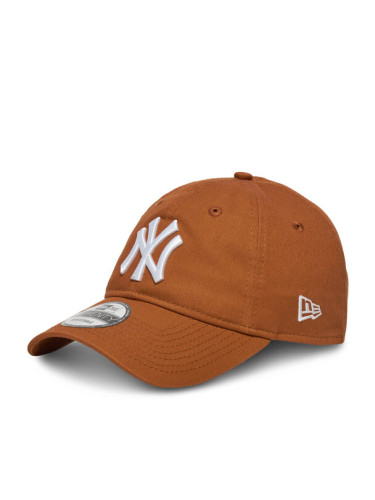 New Era Шапка с козирка New York Yankees League Essential 60580679 Кафяв