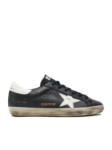 Golden Goose Сникърси Super-Star Classic With List GWF00101.F000321.80203 Черен