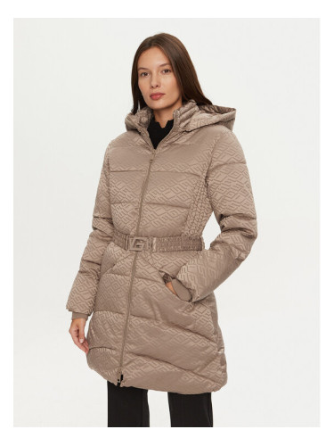 Guess Зимно палто Seline W4BL58 WGL72 Кафяв Regular Fit