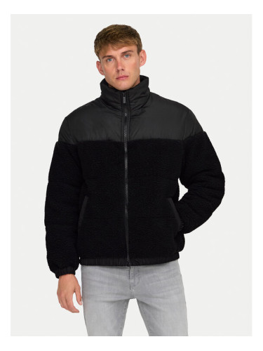 Only & Sons Зимно яке 22030456 Черен Regular Fit