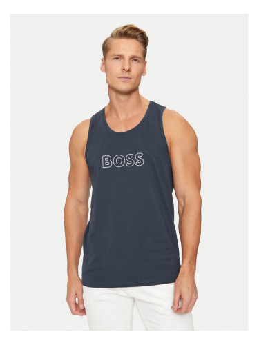 Boss Мъжки топ Beach 50491711 Тъмносин Regular Fit