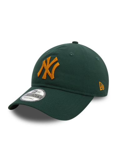 New Era Шапка с козирка New York Yankees League Essential 60580678 Зелен