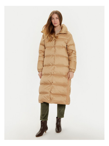 United Colors Of Benetton Зимно палто 2TWDDN06S Бежов Regular Fit