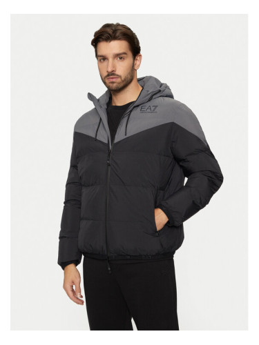 EA7 Emporio Armani Пухено яке 6DPB30 PNDOZ 1200 Черен Regular Fit