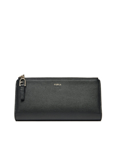 Furla Голям дамски портфейл Nuvola WP00457-BX2045-O6000-1-007-20-CN-P Черен