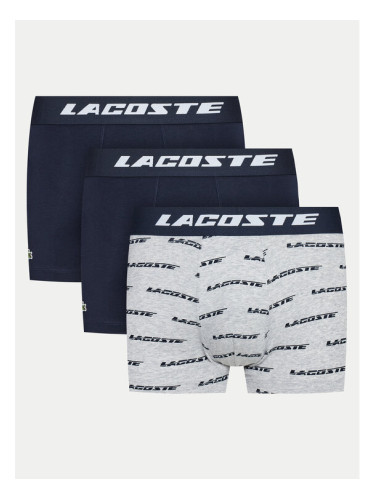 Lacoste Комплект 3 чифта боксерки 5H5914 Цветен