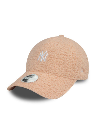 New Era Шапка с козирка Borg New York Yankees 9FORTY 60580740 Розов