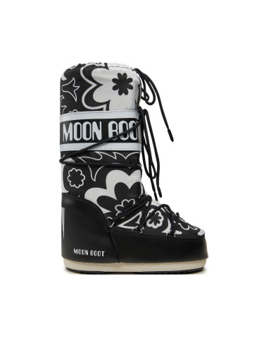 Апрески Moon Boot Mb Icon Flower 80D1402940 Черен