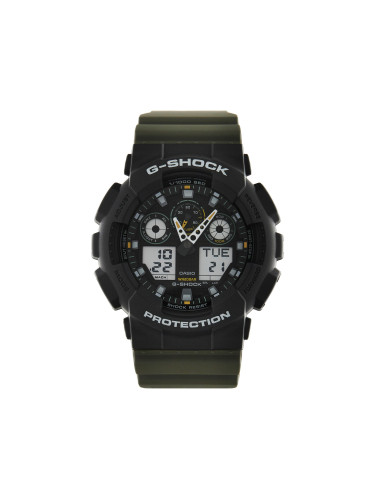 Часовник G-Shock Two Tune Utility GA-100TU-1A3ER Каки