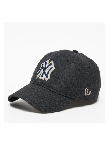 Шапка с козирка New Era MLB Melton New York Yankees 9TWENTY 60580860 Черен