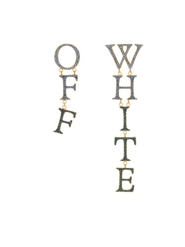 Обици Off-White OWOD207S23MET0028445 Златист