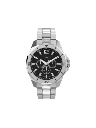 Часовник Timex Essex Multifunction TW2W79900 Сребрист