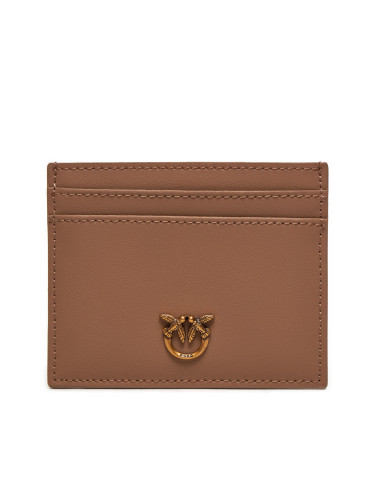 Калъф за кредитни карти Pinko Card Holder Simply AI 24-25 PCPL 103762 A0F1 Кафяв