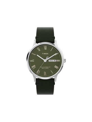 Часовник Timex Waterbury Classic TW2W50500 Зелен