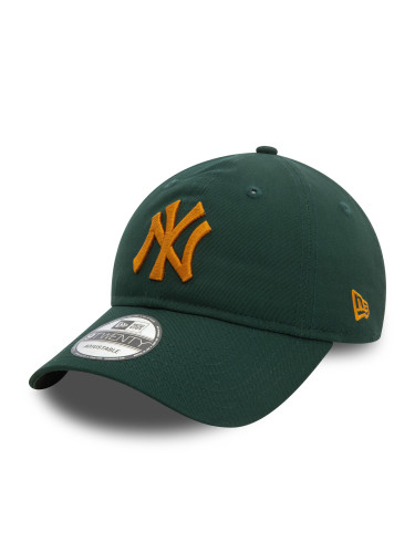 Шапка с козирка New Era New York Yankees League Essential 60580678 Зелен