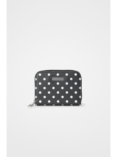 Портмоне Dara bags Wally Middle BW Dots