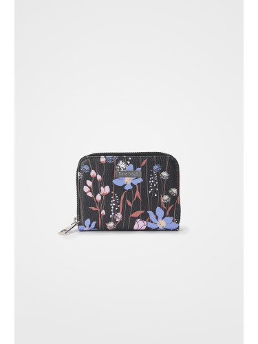 Портмоне Dara bags Wally Middle Blue Flowers