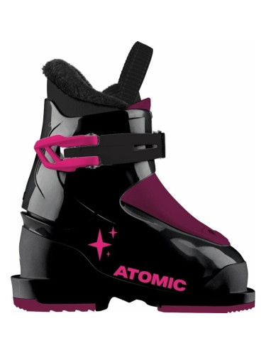 Atomic Hawx Kids 1 Black/Violet/Pink 17 Обувки за ски спускане