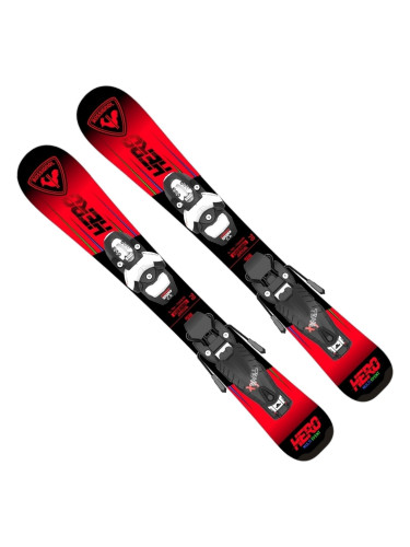 Rossignol Hero Pro Pre-Drilled + Team 4 GW Set 92 cm Ски