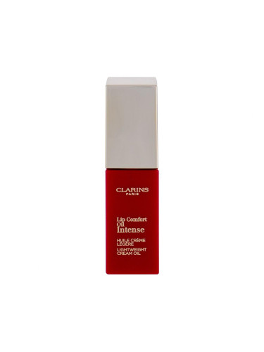 Clarins Lip Comfort Oil Intense Масло за устни за жени 7 ml Нюанс 07 Intense Red