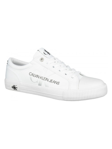 Calvin Klein VULCANIZED SNEAKER LACEUP PES Дамски кецове, бяло, размер