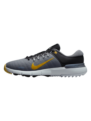 Nike Free Unisex Black/Cool Grey/Pure Platinum/Infinite Gold 40,5 Женски голф обувки