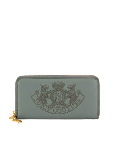 Juicy Couture Голям дамски портфейл BIJXT8652WVP Зелен