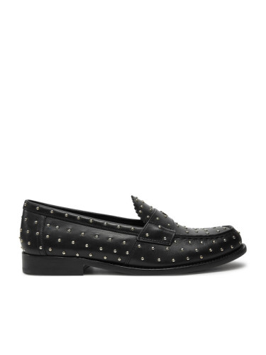 Tory Burch Лоуфъри Studded Classic Loafer 159881 Черен