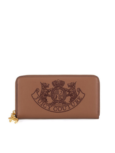 Juicy Couture Голям дамски портфейл BIJXT8652WVP Кафяв