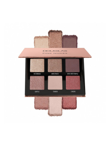 Douglas Make Up Mini Eye Shadow Pallet Pink Nudes Сенки палитра  7,5gr