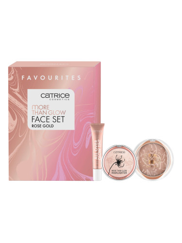 КОМПЛЕКТ CATRICE За Лице More Than Glow Rose Gold Комплект дамски  