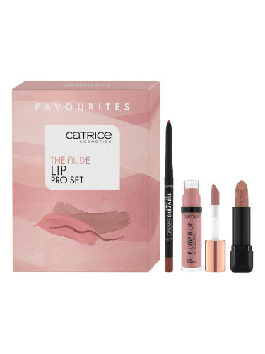 КОМПЛЕКТ CATRICE За Устни The Nude Lip Pro Комплект дамски  