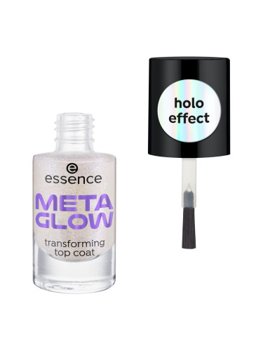 ESSENCE Meta Glow  Топ лак  8ml