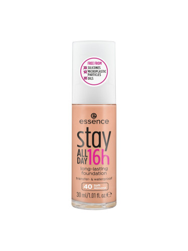 ESSENCE фон дьо тен stay ALL DAY дълготр.40 Фон дьо тен крем  30ml