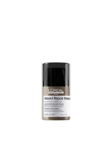  L'ORÉAL PROFESSIONNEL Absolut Repair Molecular Leave-in mask Продукт за коса без отмиване дамски 50ml