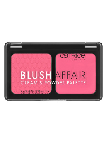 Catrice Blush Affair Cream And Powder Palette Руж кремообразен   