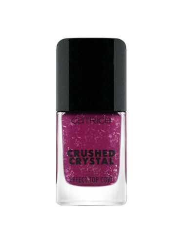 Catrice Crushed Crystal Effect Top Coat Топ лак  10,5ml