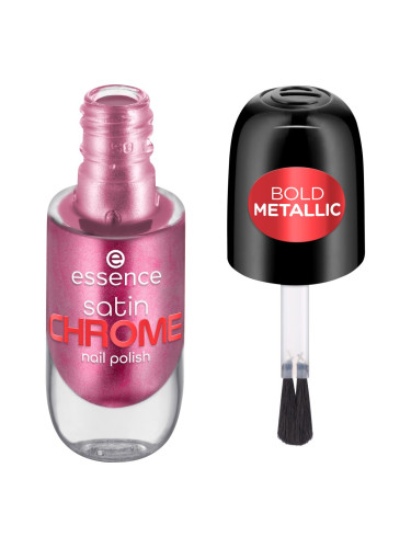 Essence Satin Chrome Лак за нокти  8ml